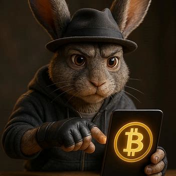 AI-generated mockup of Rocky Rabbit bot for Telegram crypto mining 2025.